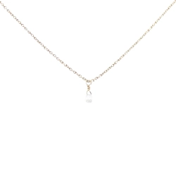 K18YG Dây chuyền kim cương - Hàng hiệu Chính hãng