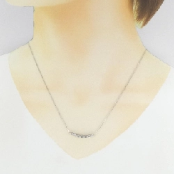 K18WG Dây chuyền kim cương 0.7CT - Hàng hiệu Chính hãng 857054