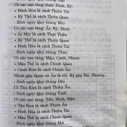 THỜI SINH DỰ ĐOÁN TƯƠNG LAI VÀ CÁCH HÓA GIẢI 759817