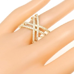 Nhẫn kim cương K18YG 0.55CT 672508