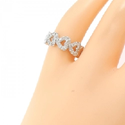 Nhẫn kim cương hình trái tim K18WG 0.24CT - Hàng hiệu Chính hãng 852766