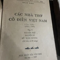 Nhà thơ cổ điển Việt Nam - xuân Diệu bộ hai tập  775803