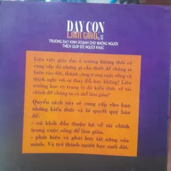 DẠY CON LÀM GIÀU tập IV, để có khởi đầu thuận lợi về tài chính 562672