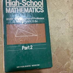HIGH-SCHOOL MATHEMATICCS Under the editorship of Professor G.N. YAKOVLEV,D.Sc. 543654