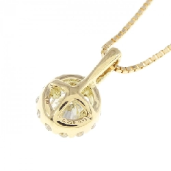 Dây chuyền kim cương K18YG 0.229CT H SI2 Tốt - Hàng hiệu Chính hãng 872569