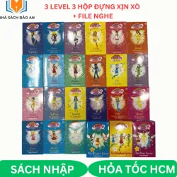 Sách - Rainbow magic 21 cuốn + file nghe, sách nhập đẹp