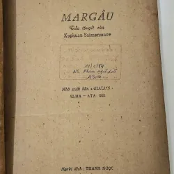 MARGAU (Tiểu thuyết của Xaphuan Saimerzenov) 791337