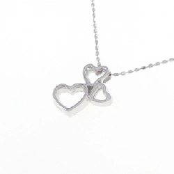 K18WG Dây chuyền kim cương hình trái tim 0.08CT - Hàng hiệu Chính hãng 859267