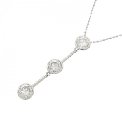 Dây chuyền kim cương ba viên PT900/PT850 1.82CT - Hàng hiệu Chính hãng 856029