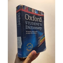 OXFORD STUDENT'S DICTIONARY : For Learners Using English To Study Other Subjects (các năm 2010, 2011, 2016, 2018) 179416