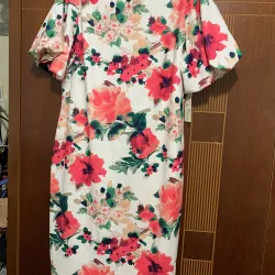 Đầm suông hoạ tiết (freesize) 