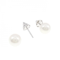 Tasaki Refined Rebellion Signature Pave Bông Tai 7.7mm - Hàng hiệu Chính hãng 844848