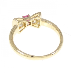 Nhẫn ruby K18YG hình ruy băng 0.27CT 671569