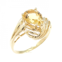 Nhẫn Citrine 18KYG