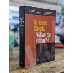 Nghiên cứu giảng dạy Việt Nam học và tiếng Việt 183950