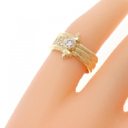 Nhẫn nhẫn pinky kim cương K18YG 0.13CT - Hàng hiệu Authentic 851151