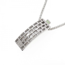 Dây chuyền garnet xanh 750WG 0.85CT - Hàng hiệu Authentic 865245