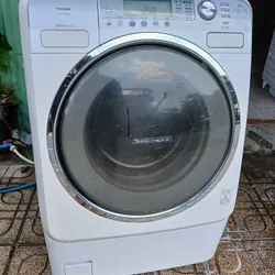 Máy giặt nội địa nhật 110V có sấy khô mặc ngay 675012