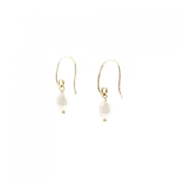 K18YG Bông tai ngọc trai nước ngọt - Hàng hiệu Authentic 863793