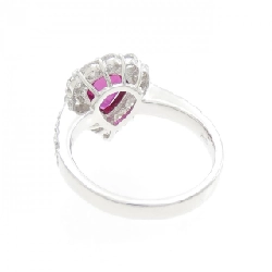 Nhẫn Ruby PT900 1.45CT xuất xứ Thái Lan - Hàng hiệu Chính hãng 671139