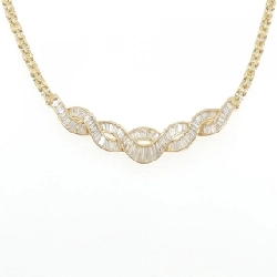 Dây chuyền kim cương 750YG/750WG 7.50CT - Hàng hiệu Chính hãng