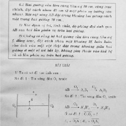 133 Bài Toán Quang Hình Luyện Thi Đại Học xưa 8118