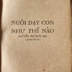 NUÔI DẠY CON NHƯ THẾ NÀO - B. Spock 728380