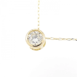 K18YG Solitaire Dây chuyền kim cương 0.20CT - Hàng hiệu Chính hãng 868562