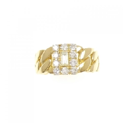 【Sản phẩm mới】Nhẫn kim cương K18YG 0.53CT 666966