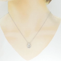 K18WG Dây chuyền kim cương - Hàng hiệu Authentic 860194