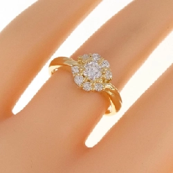 Nhẫn kim cương K18YG 0.50CT 673385