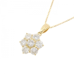 K18YG Hoa Kim Cương Dây Chuyền 0.95CT - Hàng hiệu Chính hãng 861390