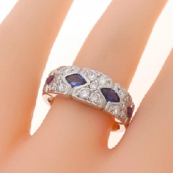 Nhẫn Sapphire PT900 0.60CT - Hàng hiệu Chính hãng 852501