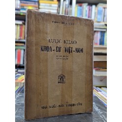 Lược khảo khoa cử việt nam - Phan Huy Chú