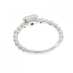 Nhẫn Amethyst PT900 hình trái tim 668274