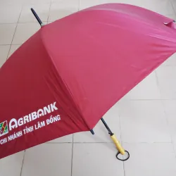 Ô dù cầm tay cán thẳng che nắng, che mưa ngoài trời cầm tay Agribank 553664