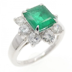 Nhẫn Emerald PT900 1.56CT