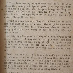 Lê Đức Thọ - Thực hiện một sự chuyển biến sâu sắc về tổ chức và quản lý... 707445