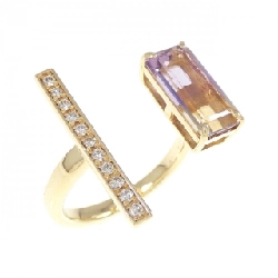 Nhẫn Ametrine K18YG 1.91CT