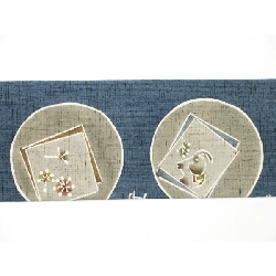 Dây obi Nagoya nhuộm tơ tằm - Hàng hiệu Authentic 873149