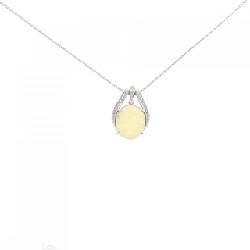 PT Beryl Cat's Eye Necklace 4.73CT - Hàng hiệu Authentic