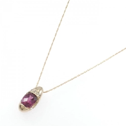 K18PG Garnet Necklace 2.16CT - Hàng hiệu Authentic 858500
