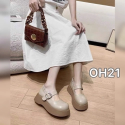 giày kiểu nữ thời trang size 37 màu be mới chưa qua sử dụng 471630