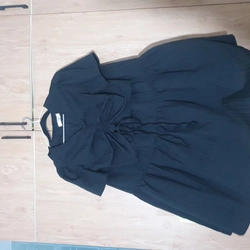 Set chân váy + áo rút dây đen 546512