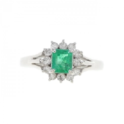 Nhẫn Emerald PT900 0.31CT - Hàng hiệu Authentic 852833