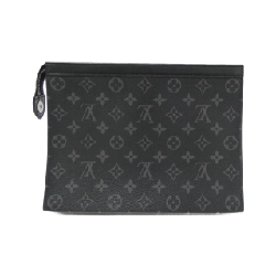Túi xách Louis Vuitton Monogram Eclipse (Holiday) Pochette Voyage MM M80914 - Hàng hiệu Chính hãng 803922