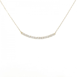 K18YG Dây chuyền kim cương 0.301CT - Hàng hiệu Chính hãng