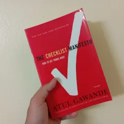 The checklist manifesto, english book, sách tiếng Anh 