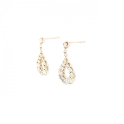 K18PG Bông tai Kim cương 0.50CT - Hàng hiệu Chính hãng 866520