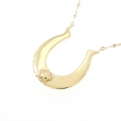 K18YG Mặt dây chuyền hình móng ngựa × ngôi sao - Hàng hiệu Chính hãng 856762